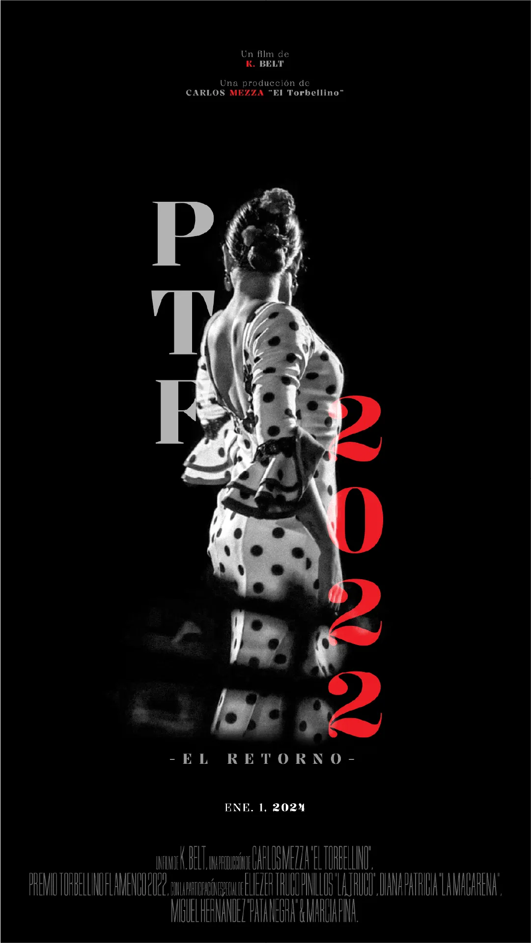 Poster Oficial del Documental PTF 2020 -El Retorno-